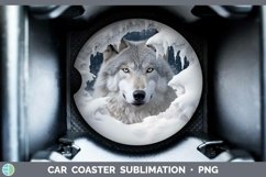 Gorgeous3D Winter Car Coaster design.
