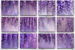 3D Wisteria Purple Floral Tumbler Wrap Bundle Product Image 3