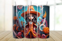 3D Witch 20oz/30oz Skinny Tumbler Product Image 1