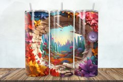 3D Wonderland Cracked Hole 20oz/30oz Skinny Tumbler Product Image 1