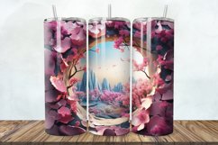 3D Wonderland Cracked Hole 20oz/30oz Skinny Tumbler Product Image 1