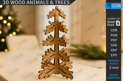 3D Table Décor Laser Cut| Wooden Puzzle |Desktop Decorations Product Image 1
