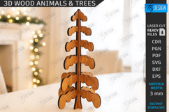 3D Table Décor Laser Cut| Wooden Puzzle |Desktop Decorations Product Image 1