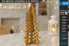 3D Table Décor Laser Cut| Wooden Puzzle |Desktop Decorations Product Image 1