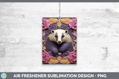Gorgeous3D Woodland Animals Air Freshener design.