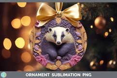Gorgeous3D Woodland Animals Ornament design.