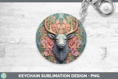 Gorgeous3D Woodland Animals Keychain design.