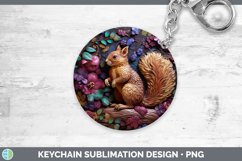 Gorgeous3D Woodland Animals Keychain design.