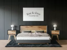 Rise And Shine It's Coffee Time, For Home Office Or Bedroom Product Image 6