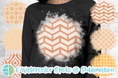 Sublimation Bundle Bleach Effect Watercolor Templates Product Image 1