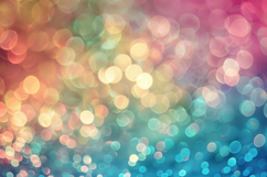 Colorful Bokeh Background Wallpaper Product Image 1