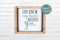 God Knew my heart Needed You Product Image 3
