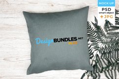 Pillow Mockup | Cushion Mockup in JPG and PSD smart object Product Image 1
