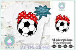Soccer SVG, Busy Raising Ballers Svg Cut file, Png Product Image 1