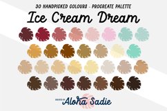Ice Cream Dream Procreate Colour Palette Swatch Product Image 1
