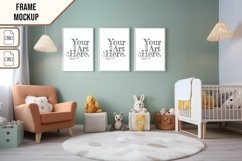 Frame Smart Mockup PSD &amp; JPG Template Graphic Product Image 1