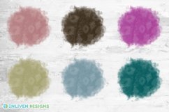 Shibori Batik Pattern Watercolor Sublimation Background Product Image 2