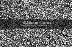 Miniature Floral Background - Handmade Ink Graphics Product Image 1