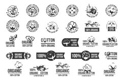 Cotton icons illustration set. Product Image 1