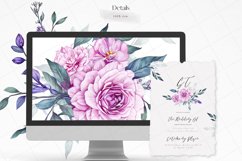 Bouquets of Peonies Clip Art Product Image 4