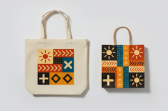 Geometric Tribal Pattern Set Product Image 3