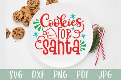 Cookies for Santa SVG - Christmas SVG Product Image 1