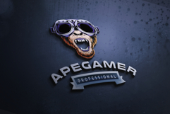 Ape Gamer - Aggressive Gaming &amp; Esport Mascot Logo Product Image 2