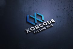 Xor Code Pro Logo Template Product Image 1