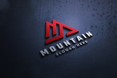 Letter M Mountain Logo Product Image 3