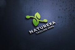 Natureka Letter N Pro Logo Template Product Image 2