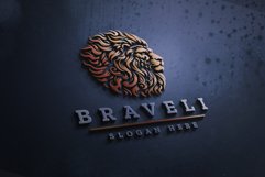 Brave Lion Head Logo Product Image 1