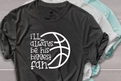 I'll always be his biggest fan svg, sports svg Product Image 2