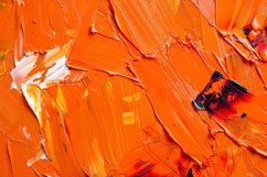 Orange Abstract Stucco Wall Texture Background Wallpaper Product Image 1