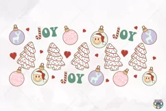 Christmas Can Glass Wrap svg, 16oz Libbey Glass SVG Product Image 2
