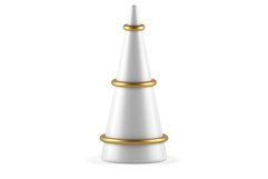 Christmas Tree Minimalist 3D Illustration Product Image 3
