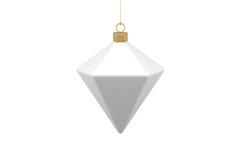 Polygonal Christmas Bauble 3d Illustration Product Image 3