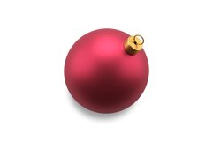 Christmas Ball 3D Illustration Product Image 2