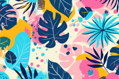 Tropical Pattern Background Wallpaper Product Image 1