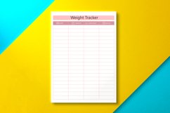 Weight Tracker Template Product Image 1