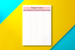 Weight Tracker Template Product Image 1