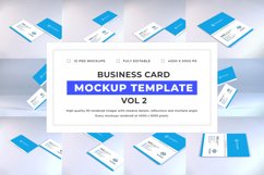 Business Card Mockup Template Bundle Vol 2 Product Image 1