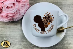 Black Girl Magic SVG | Valentine's Day Cut file Product Image 7