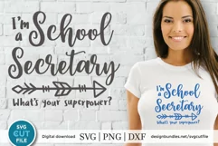 School secretary svg - a secretary svg file for crafters Product Image 1