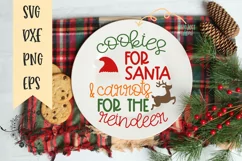 Cookies for Santa & Carrots for the Reindeer SVG EPS DXF PNG Product Image 2