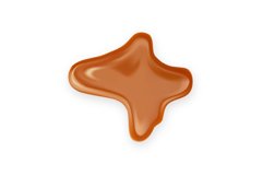 Caramel Toffee Candy Delicious Sweet Splash Vector Product Image 1