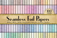 100 Seamless Shimmer Foil Texture Digital Papers Product Image 1