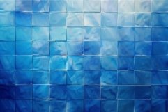 Abstract blue glass tile texture Product Image 1