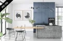 Kitchen mockup - frame &amp; canvas mockup creator Product Image 1
