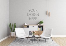 Interior mockup bundle - blank wall mock up Product Image 1