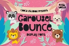 Web Font Carousel Bounce Product Image 1